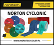 Rolka Norton Multi-Air  -72mm x 12metrów P320   CYCLONIC POMARAŃCZOWY (3)